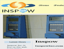 Tablet Screenshot of inspowinc.com